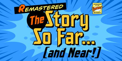 The Story So Far & Near Font Poster 1