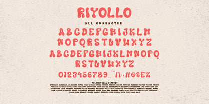 MC Riyollo Font Poster 8