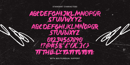 Cargano Brush Font Poster 9