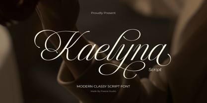 Kaelyna Script Police Poster 1