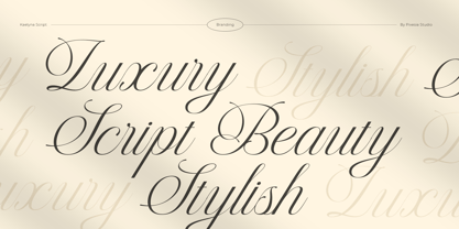 Kaelyna Script Font Poster 6