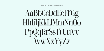 Megilona Font Poster 11