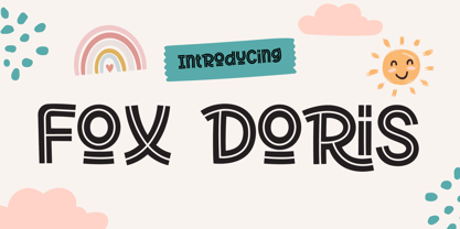 Fox Doris Font Poster 1