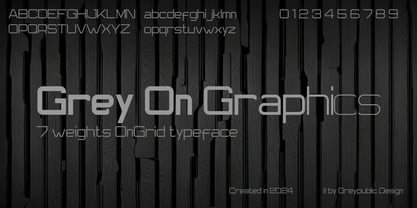 On Grid Font Poster 1