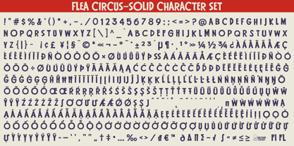 Flea Circus Font Poster 6