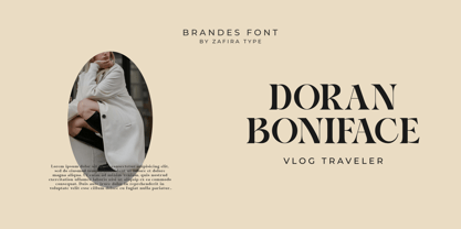 Brandes Font Poster 8