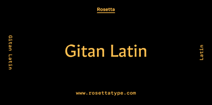 Gitan Latin Fuente Póster 1