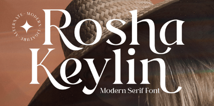 Rosha Keylin Font Poster 1