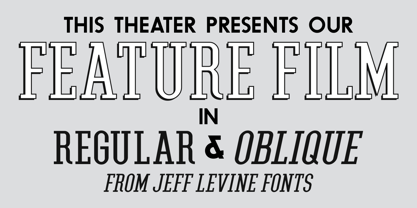 Feature Film JNL Font Poster 1