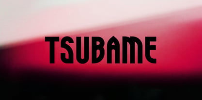 Tsubame Font Poster 1