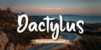 Dactylus Font Poster 1