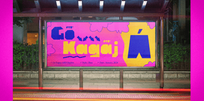 Go Kagaj Font Poster 6