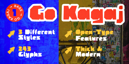 Go Kagaj Font Poster 4