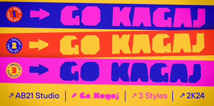 Go Kagaj Font Poster 1