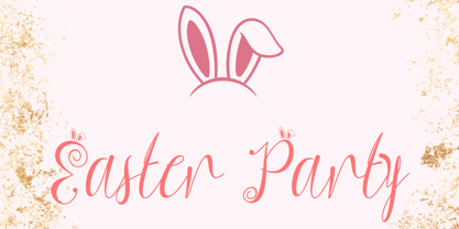 Beautiful Easter Font Poster 4