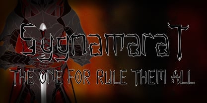 Sygnamarat Font Poster 1