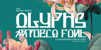 Olyphs Font Poster 1