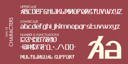 Olyphs Font Poster 4