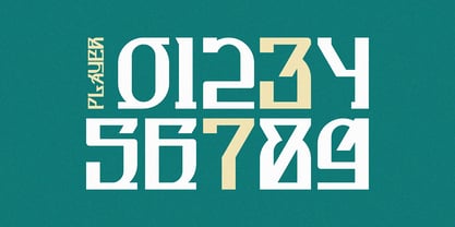 Olyphs Font Poster 5