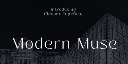 Modern Muse Font Poster 1