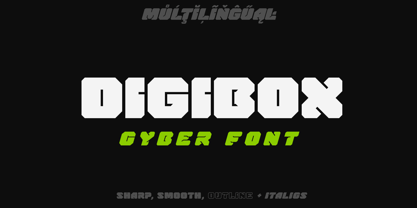 Digibox Font Poster 1