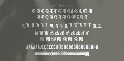 Rublack Font Poster 8