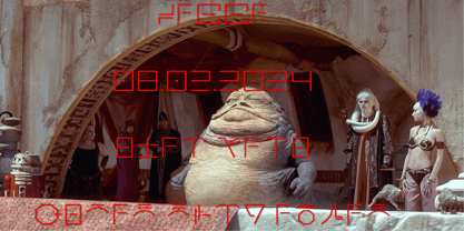 Ongunkan Star Wars Jabba Police Poster 4