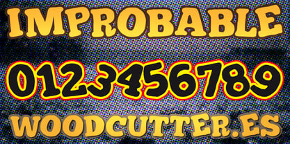 Improbable Font Poster 6