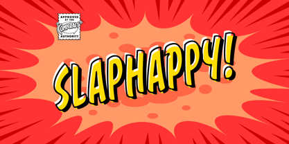 Slaphappy Font Poster 1