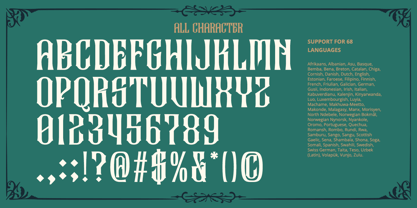 Celoster Font Poster 12