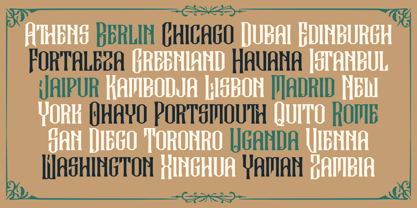 Celoster Font Poster 9