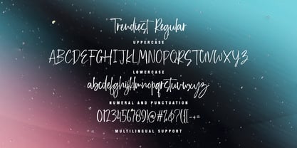 Trendiest Font Poster 11