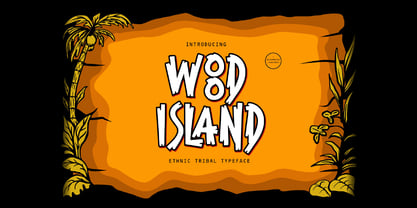 Wood Island Font Poster 1