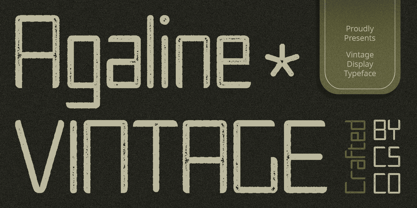 Agaline Font Poster 10