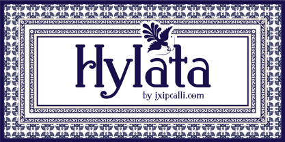 Hylata Font Poster 1