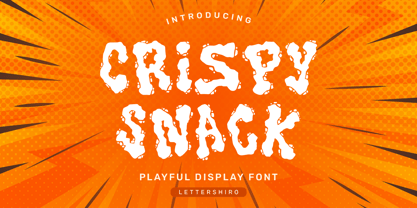 Crispy Snack Font Poster 1