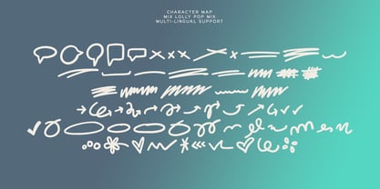 Lolly Pop Font Poster 5