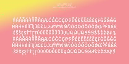 Lolly Pop Font Poster 3