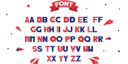 Captain of America Font Poster 3