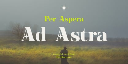 DR Ad Astra Font Poster 1