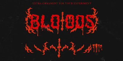Bubble Bloods Font Poster 4