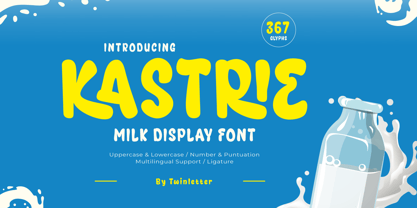 Kastrie Font Poster 1