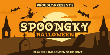 Spoongky Font Poster 1