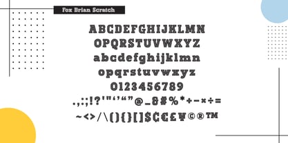 Fox Brian Font Poster 9