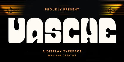 Vasche Font Poster 1