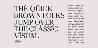 TBJ Siromi Modern Bracketed Serif Font Poster 10