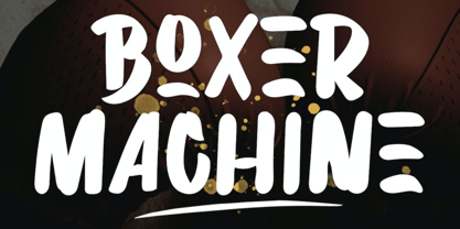 Boxer Machine Fuente Póster 1