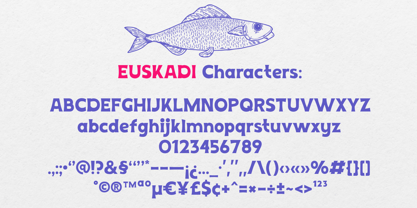 Euskadi Font Poster 8