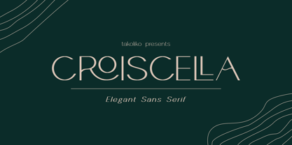 Croiscella Font Poster 1