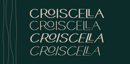 Croiscella Font Poster 2